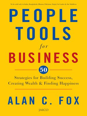 cover image of People Tools for Business